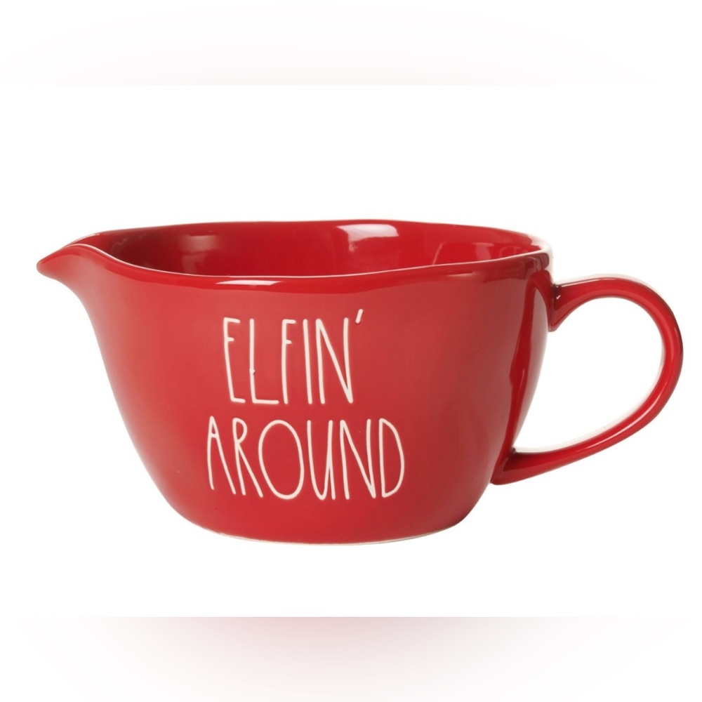 Rae Dunn Elfin Around Batter Bowl - 5x12x8.5”